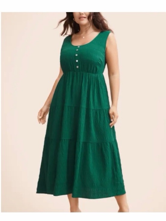 BloomChic Dresses & Skirts - BloomChic Textured Tiered Maxi Dress